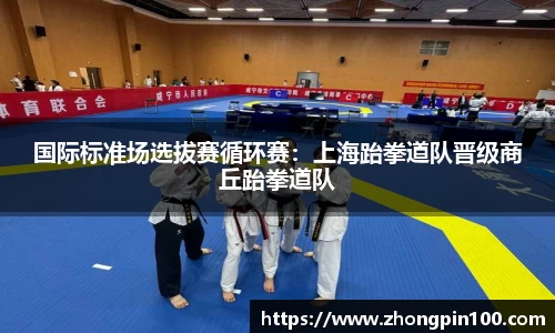 国际标准场选拔赛循环赛:上海跆拳道队晋级商丘跆拳道队